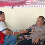 Polres PALI Ajak Masyarakat Donor Darah dalam Peringatan HUT Humas Polri